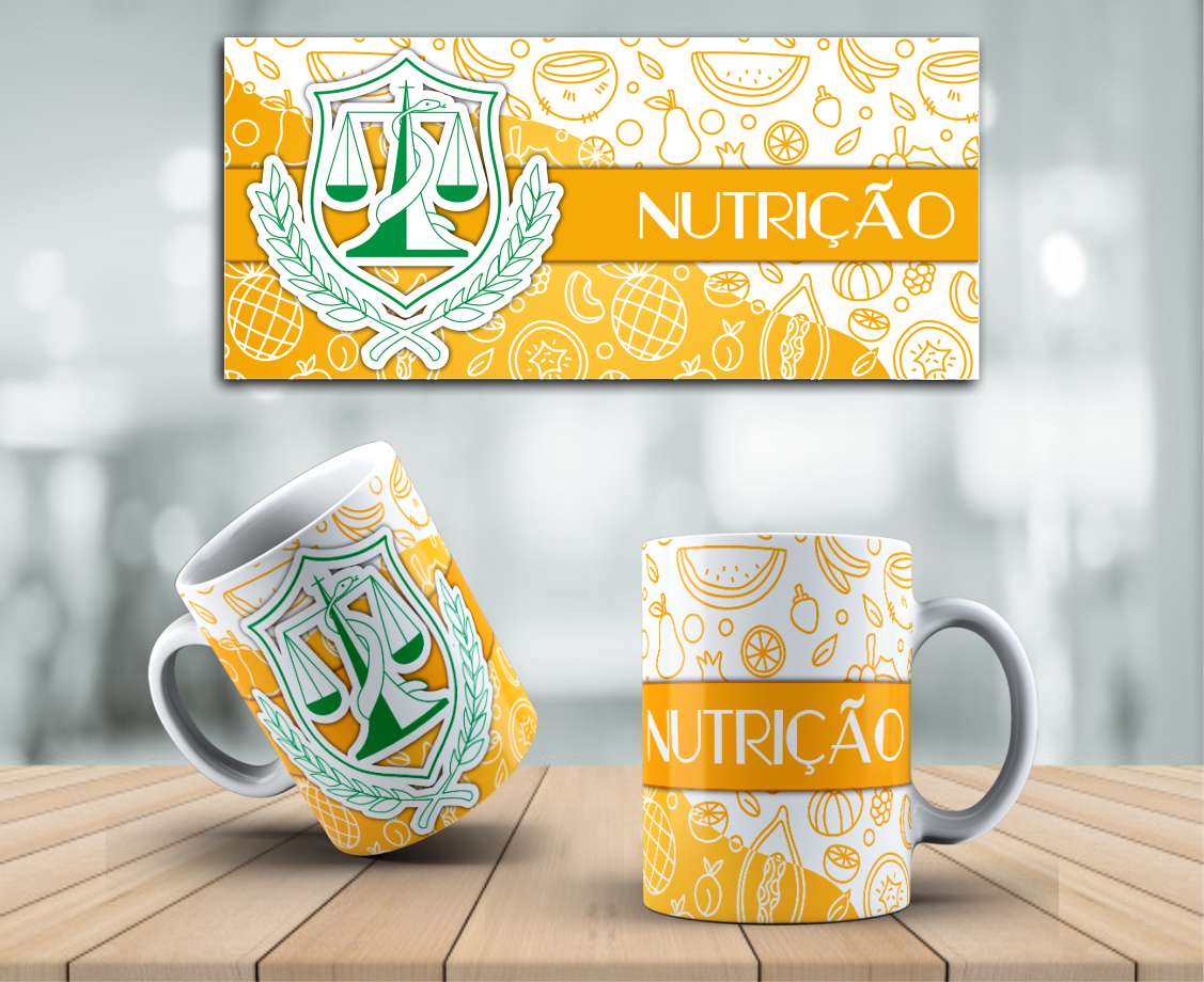 Nome do produto: CANECA PROFISSÕES - NUTRIÇÃO