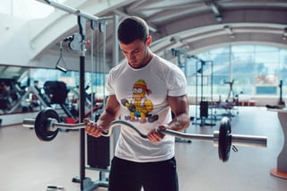 CAMISETA HOMER SIMPSON DRY FIT MASC.