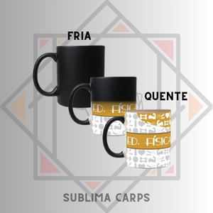 Nome do produto: CANECA MÁGICA PROFISSÕES ED. FÍSICA