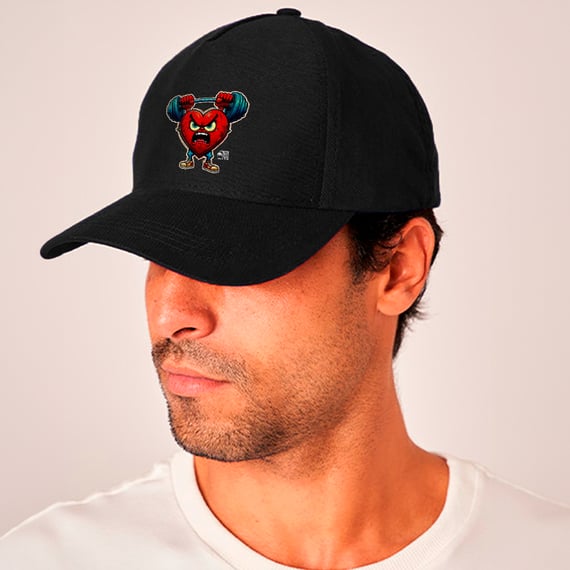 Boné - Coração Sticker