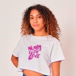 Nome do produtoCropped - Nunca é de Leve