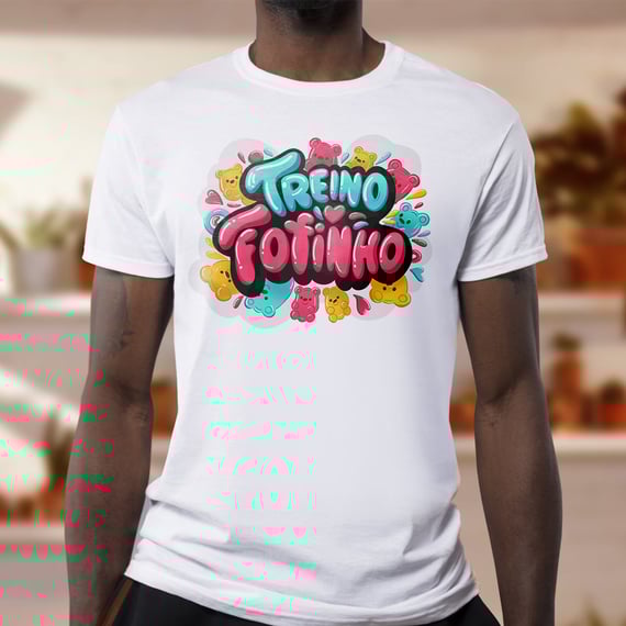 Camiseta Algodão - Treino Fofinho