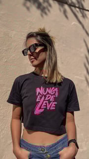 Nome do produtoCropped - Nunca é de Leve