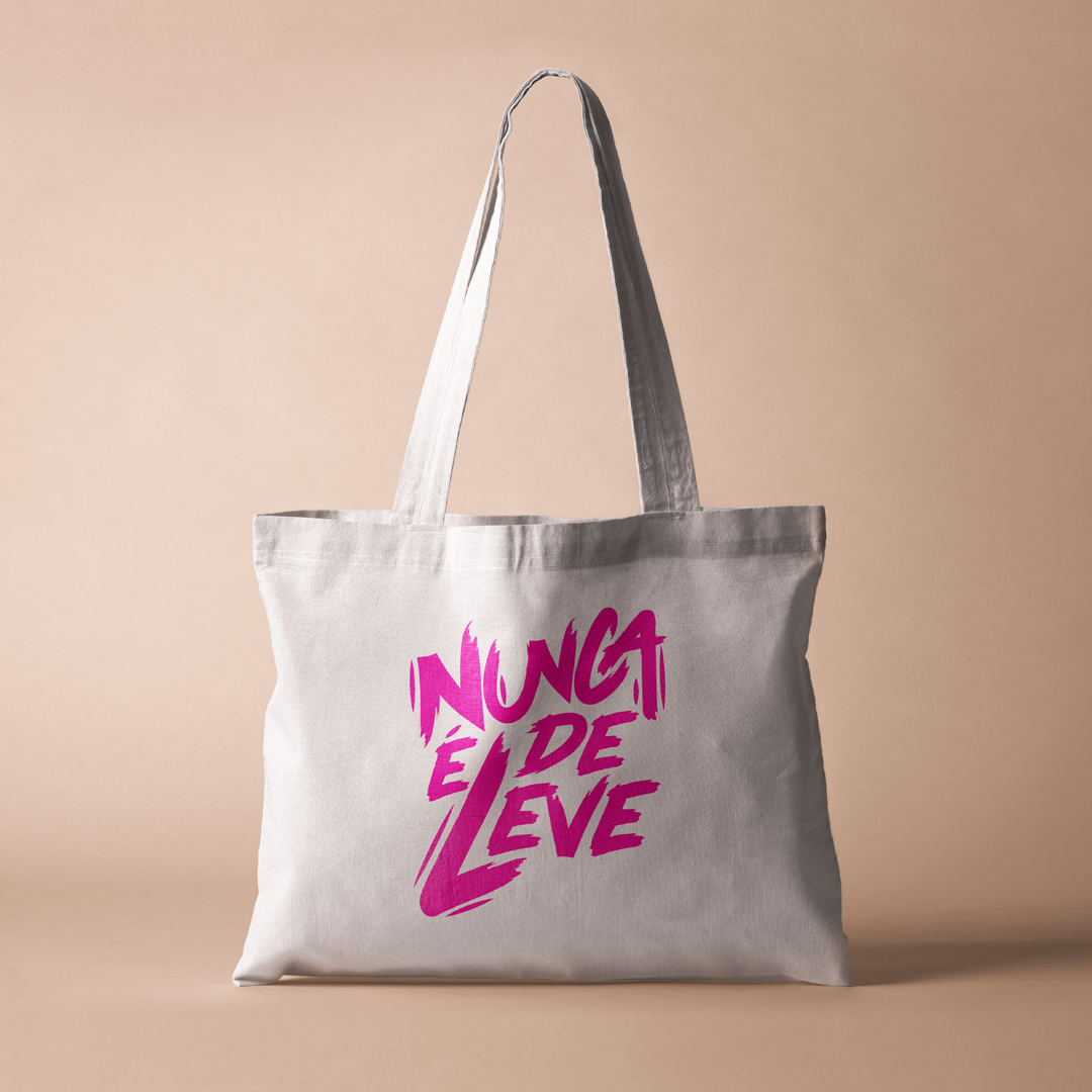 Nome do produto: Ecobag - Nunca é de Leve
