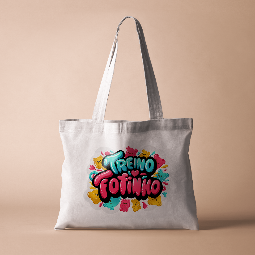 Nome do produto: Ecobag - Treino Fofinho