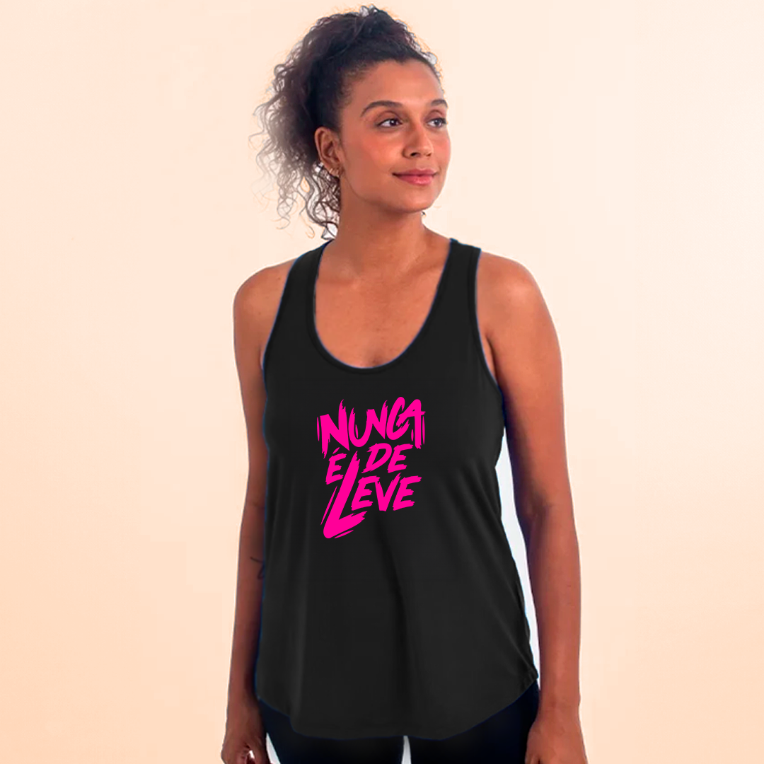 Nome do produto: Regata SPORT Dry Feminina - Nunca é de Leve