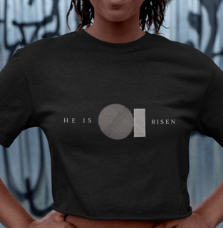 Cropped Redeemer He is Risen Preto