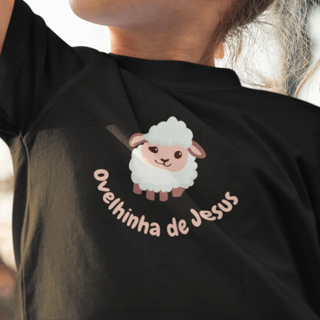 Camiseta Infantil Feminina Redeemer Ovelha de Jesus