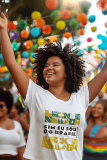 Nome do produto T-shirt patriota sou do brasil