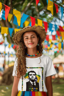 Nome do produto T-shirt Fem. bolsonaro moldura