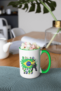 Nome do produto Caneca Bolsonaro Verde e amarelo