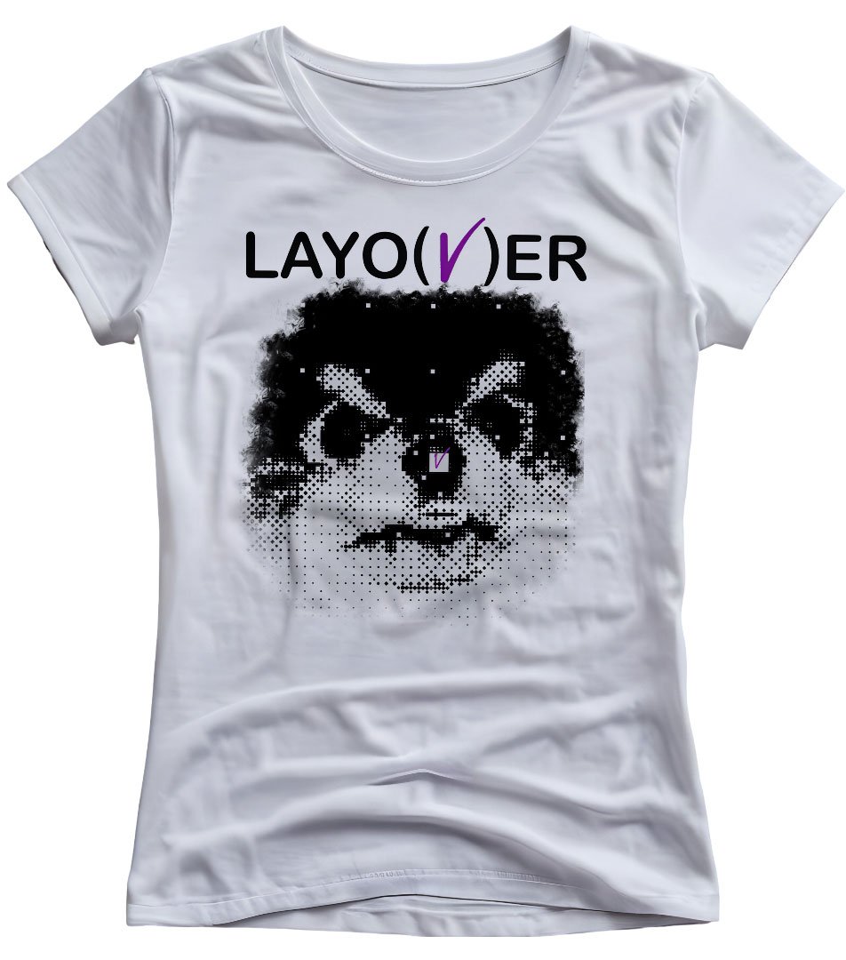 Camiseta Feminina BTS Layover V