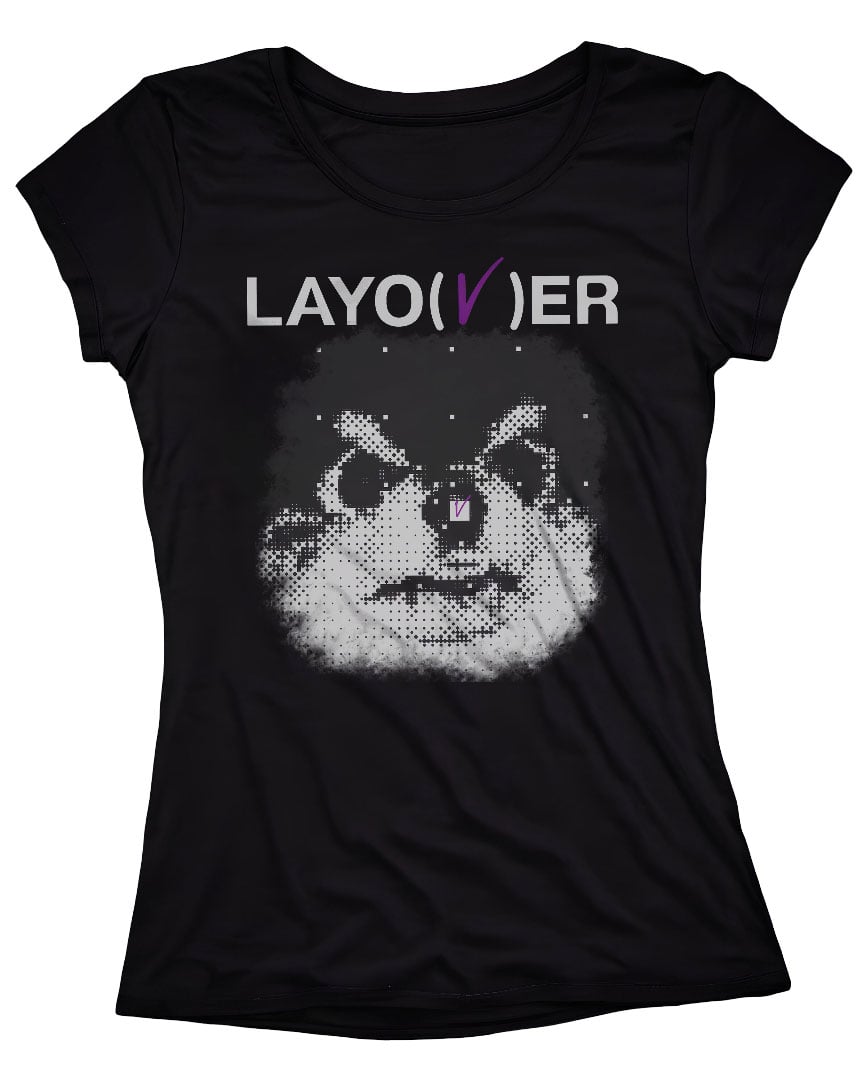 Camiseta Feminina V Layover BTS