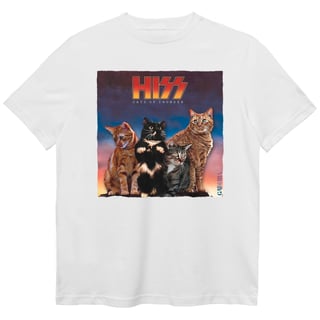 Camiseta Kiss - Cats Of Thunder - Branco