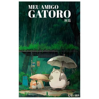Nome do produto Moletom Canguru Meu Amigo Totoro - Gatoro