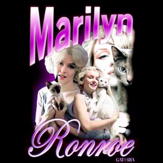 Nome do produto Moletom Marilyn Ronroe 