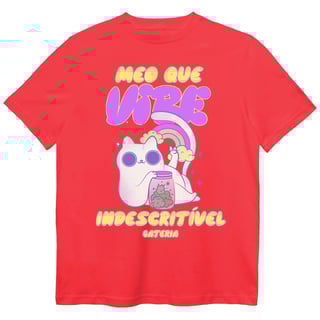 Nome do produto Camiseta Vibe Indescritível