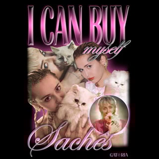 Nome do produto Baby Look Miley Cyrus - I Can Buy Myself Sachês