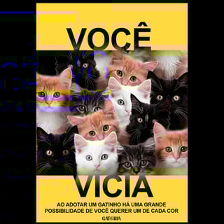 Nome do produto Camiseta Você Vicia - Preto