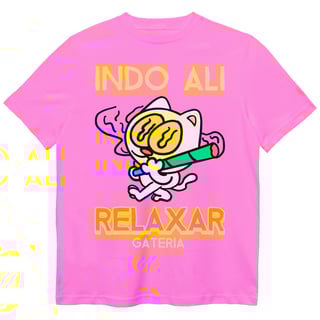 Nome do produto Camiseta Indo Ali Relaxar