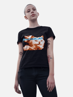 Nome do produto Camiseta Radiohead - Radiocat - Preto