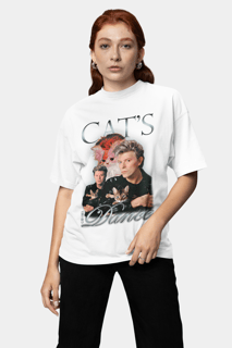 Nome do produto Camiseta David Bowie - Cat's Dance - Branco