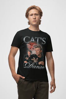 Nome do produto Camiseta David Bowie - Cat's Dance - Preto
