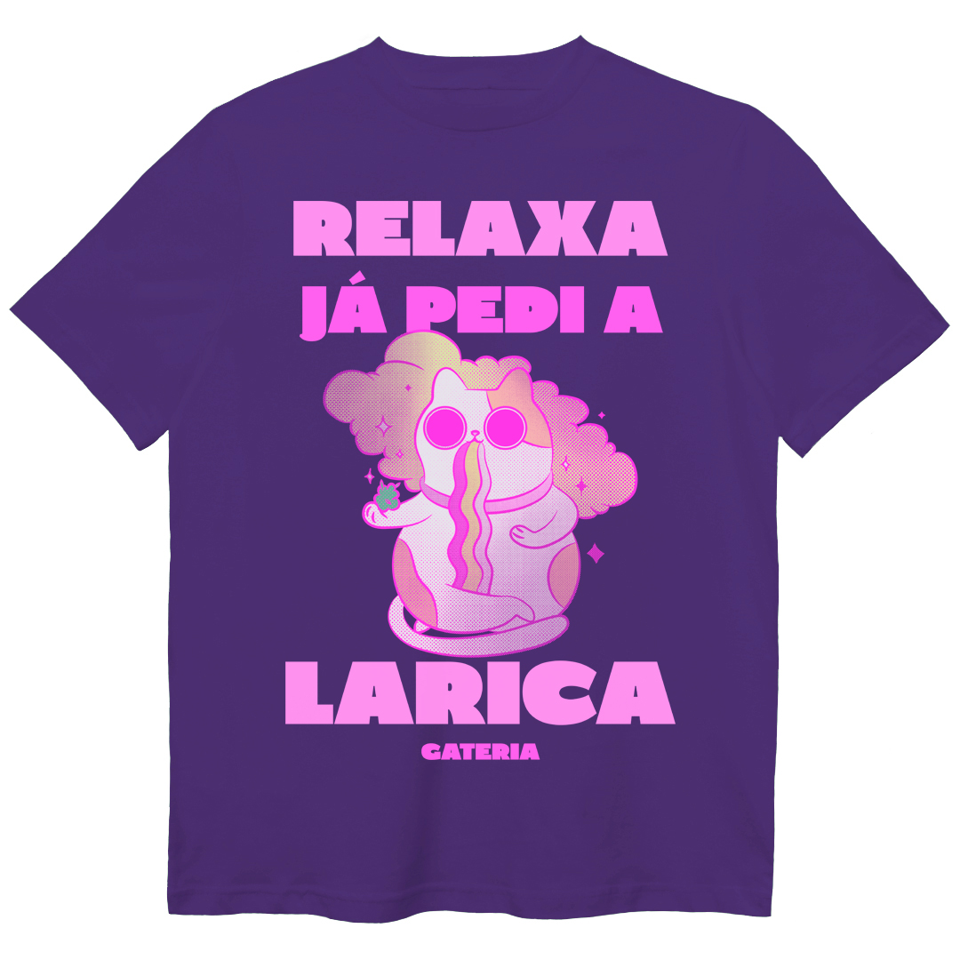 Camiseta Relaxa Já Pedi a Larica