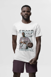 Nome do produto Camiseta Snoop Cat - Cattystyle - Branco