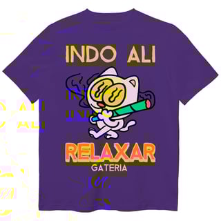 Nome do produto Camiseta Indo Ali Relaxar
