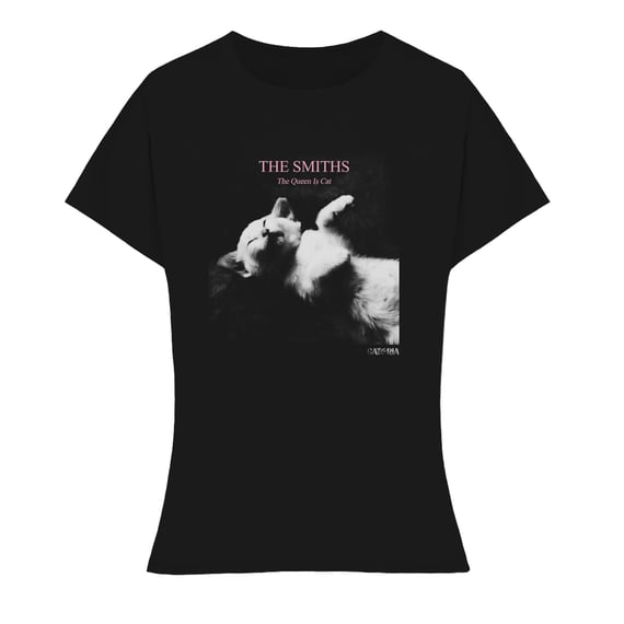 Baby Look The Smiths - The Queen Is Cat - Preto