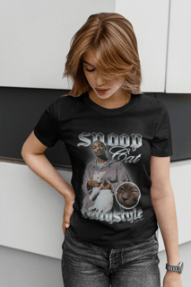 Nome do produto Baby Look Snoop Cat - Cattystyle 