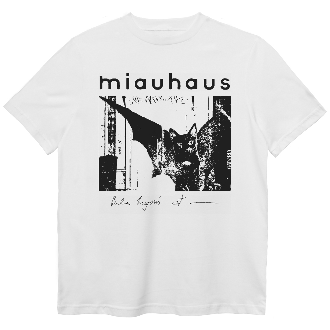 Camiseta Bauhaus - Miauhaus - Branco