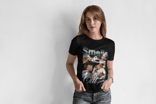 Nome do produto Baby Look Kurt Cobain - Smells Like Cat Spirit