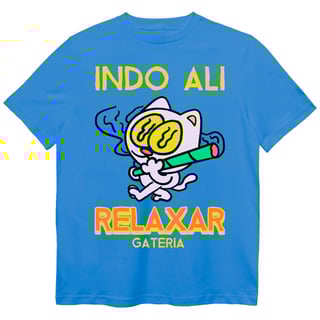 Nome do produto Camiseta Indo Ali Relaxar