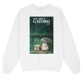 Nome do produto Moletom Meu Amigo Totoro - Gatoro