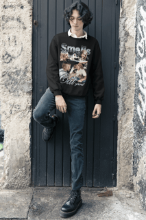 Nome do produto Moletom Kurt Cobain - Smells Like Cat Spirit