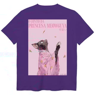 Nome do produto Camiseta O Conto da Princesa Kaguya - Meowguya