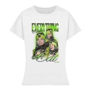 Nome do produto Baby Look Billie Eilish - Everything I Want Was A Cat 