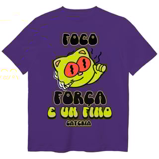 Nome do produto Camiseta Foco Força e Um Fino