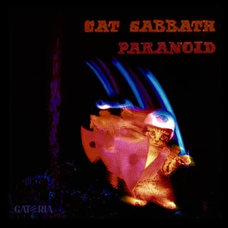 Nome do produto Moletom Cat Sabbath - Paranoid - Preto