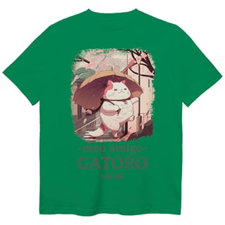 Nome do produto Camiseta Totoro - Meu Amigo Gatoro
