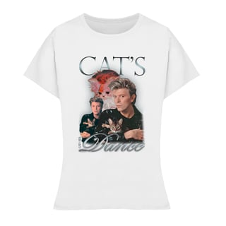 Nome do produto Baby Look David Bowie - Cat's Dance