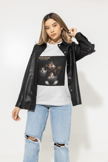 Nome do produto Camiseta Queen - Bohemian Catsody - Branco