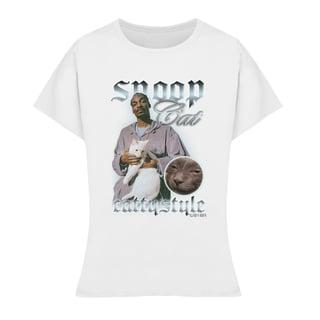 Nome do produto Baby Look Snoop Cat - Cattystyle 