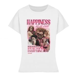 Nome do produto Baby Look Lana Del Rey - Happiness Is A Cat