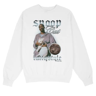 Nome do produto Moletom Snoop Cat - Cattystyle 