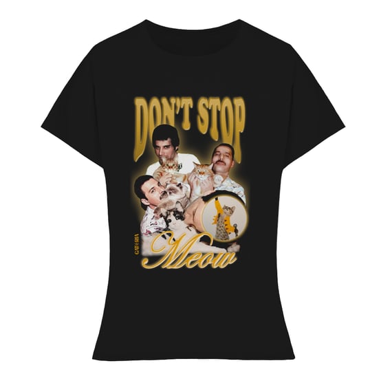 Baby Look Freddie Mercury - Don't Stop Meow