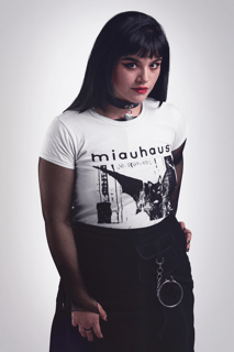 Nome do produto Camiseta Bauhaus - Miauhaus - Branco