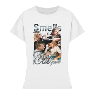 Nome do produto Baby Look Kurt Cobain - Smells Like Cat Spirit